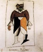 Clothes design for Subdue sun Opera Kasimir Malevich